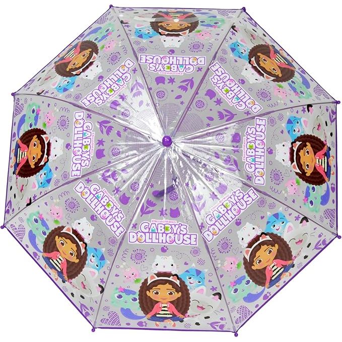 Paraguas Manual Transparente Gabby 48cm