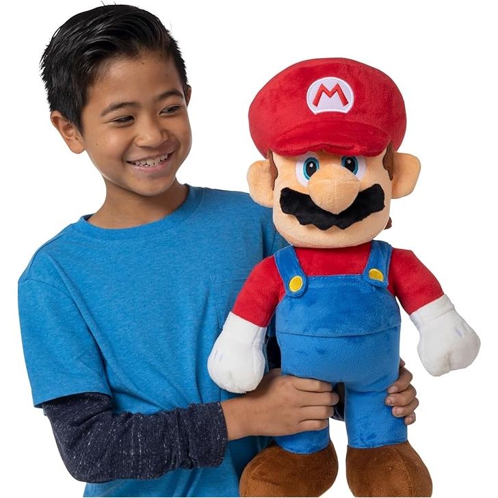 Peluche Super Mario Soft con Caja 50cm