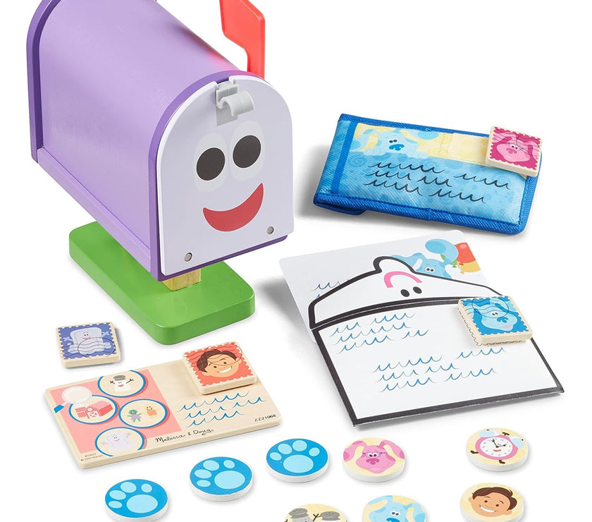 Set de Juego de Buzón de Madera – 27 Piezas | Juguete de Correspondencia y Clasificación para Niños