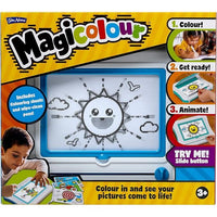 Magicolour Pizarra de Dibujos – Set con 20 Hojas para Colorear y 4 Rotuladores | Juego Creativo Infantil