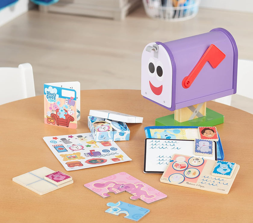 Set de Juego de Buzón de Madera – 27 Piezas | Juguete de Correspondencia y Clasificación para Niños