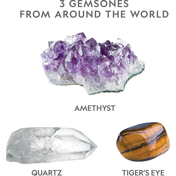 National Geographic Kit de excavación de piedras preciosas - caja algo dañada