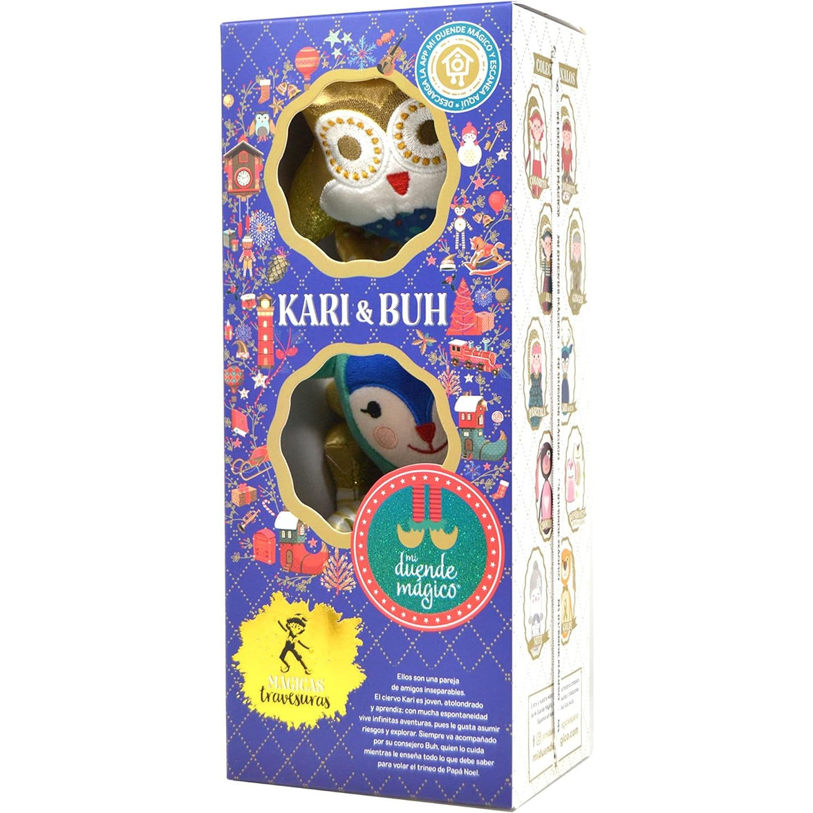 Mi Duende Mágico – Kari y Buh | Duende Interactivo con Peluche Buh | Juguete Mágico de Navidad para Niños | Edición Oficial