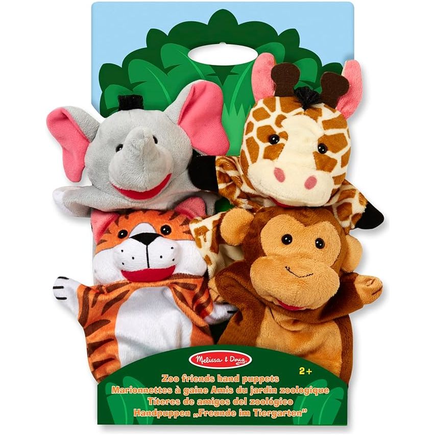 Melissa y Doug - Marionetas del zoológico