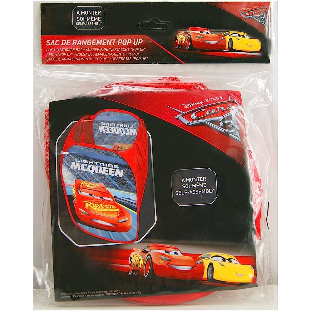 Cars cesta de almacenaje