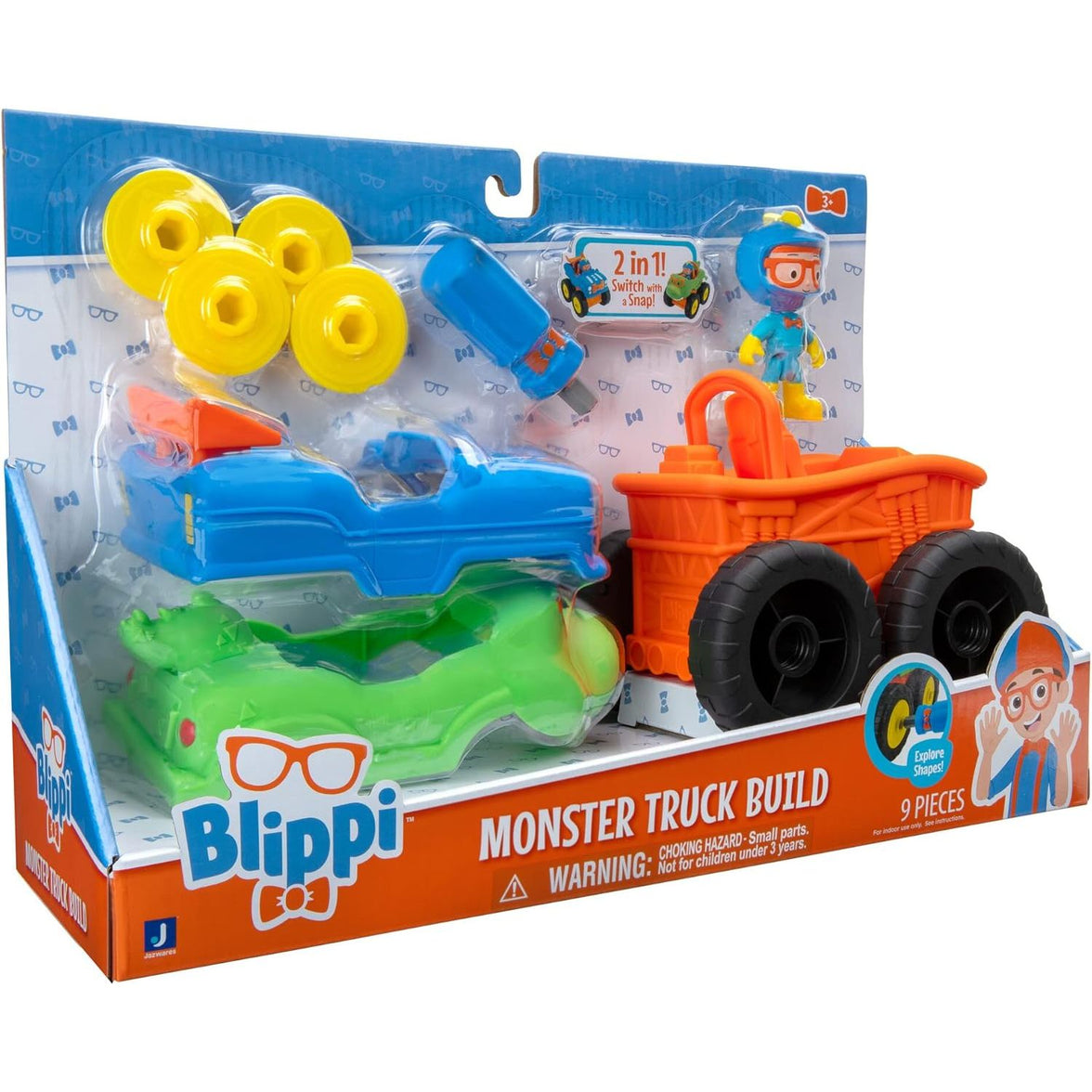 Blippi Vehículo Monster Truck