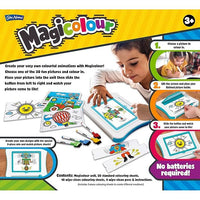 Magicolour Pizarra de Dibujos – Set con 20 Hojas para Colorear y 4 Rotuladores | Juego Creativo Infantil