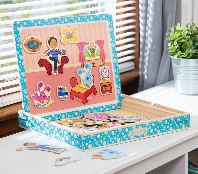Juego de Imágenes Magnéticas de Madera Blue’s Clues & You | Set Educativo para Niños