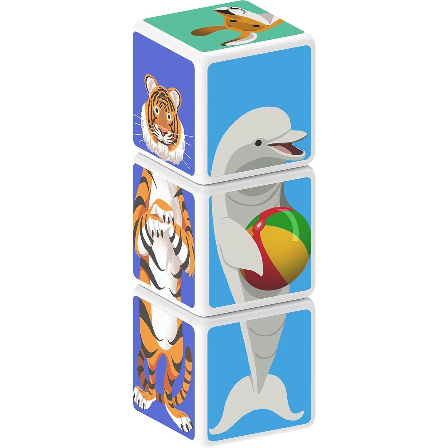 Geomag Magicube Match & Mix – Juguete de Construcción Magnético para Niños | Bloques Educativos