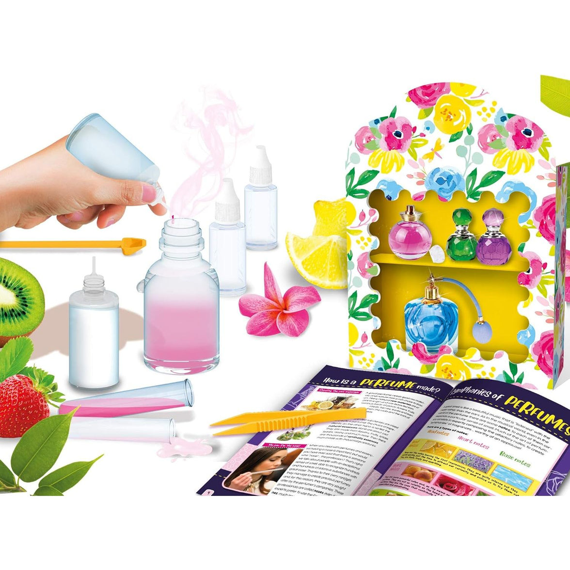 I’m a Genius – El Laboratorio de los Perfumes | Kit Científico Infantil para Crear Fragancias | Juguete Educativo +8 Años