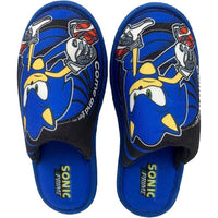 Zapatillas para Casa Sonic | Pantuflas de Sonic the Hedgehog | Suela Antideslizante y Diseño Sonic Original con tacto suave y acolchado| Calzado Cómodo