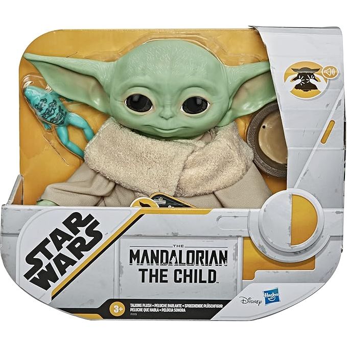 Star Wars Muñeco Hablante Baby Yoda Personaje y Accesorios