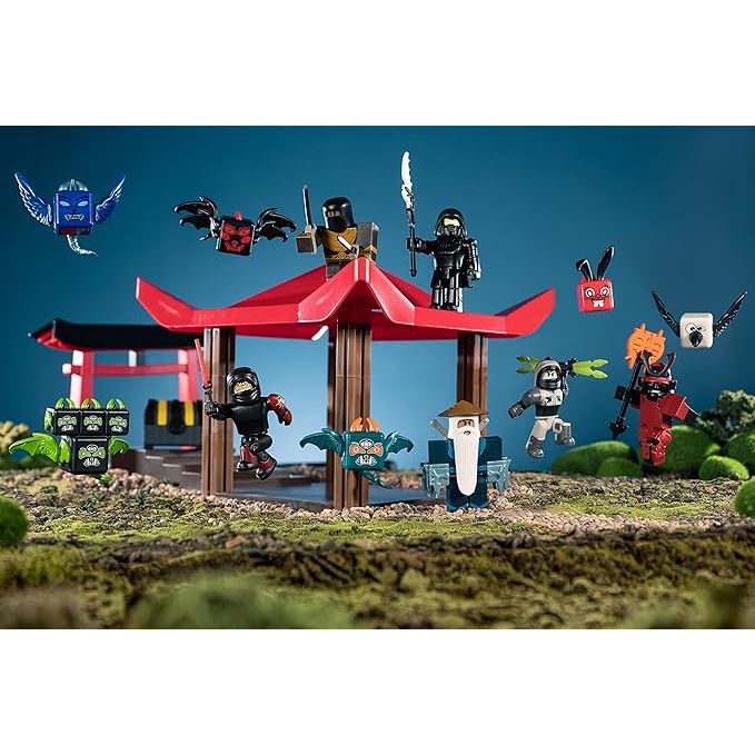 Roblox Ninja Legends Playset Deluxe | Set de Juego con 6 Figuras, Accesorios y Código Virtual Exclusivo – Edición exclusiva