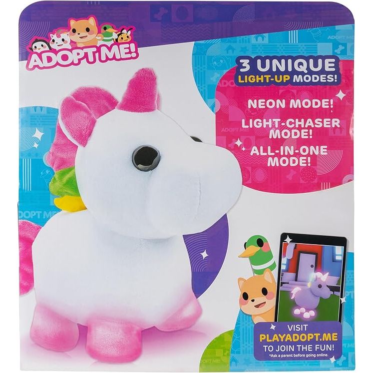 Peluche Adopt Me! Unicornio con Luces