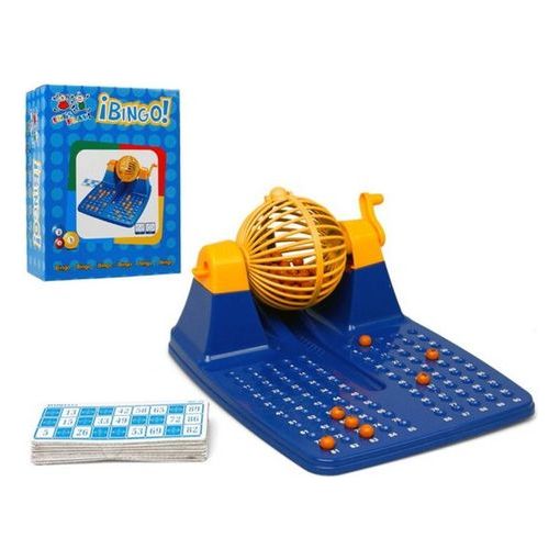 Juego Bingo Amarillo Azul
