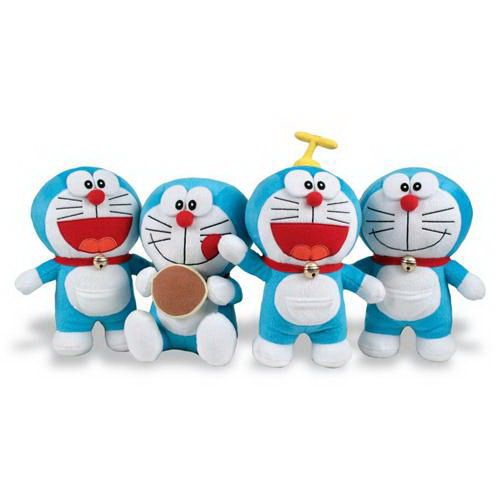 Peluche Doraemon Surtido 4 Modelos 28 cm