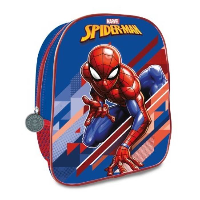 Mochila Pequeña Spiderman Squat 25cm