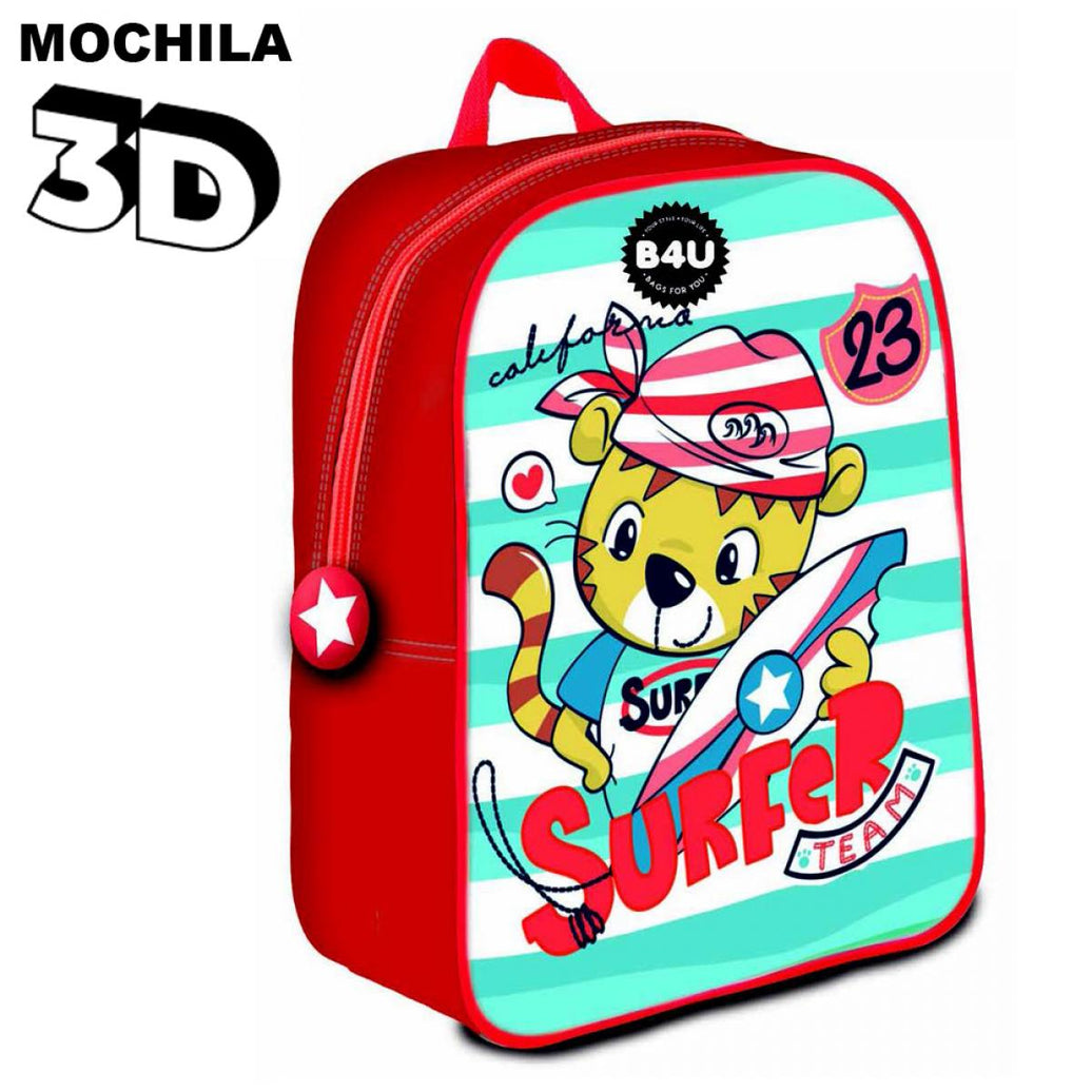 Mochila Mediana 3D Baby Boy