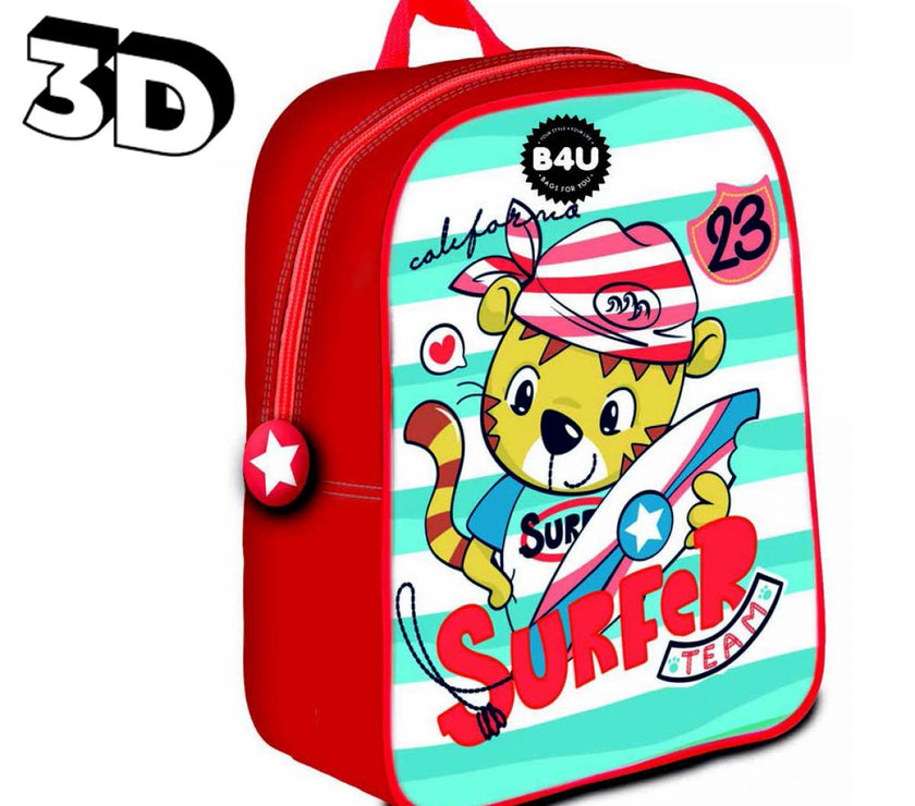 Mochila Mediana 3D Baby Boy