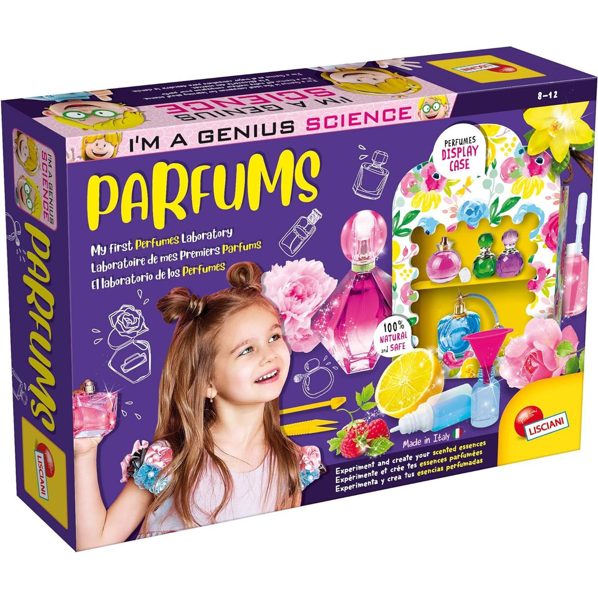 I’m a Genius – El Laboratorio de los Perfumes | Kit Científico Infantil para Crear Fragancias | Juguete Educativo +8 Años
