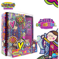 Pack Diario Secreto y Cajita Organizadora Chamoy Amiguis Distroller | Set "Top Sicrets" Diario para Niñas  | ¡Guarda tus Secretos!