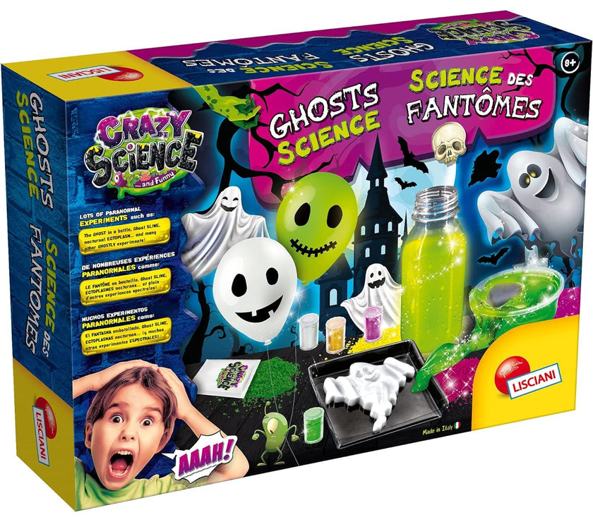 Pack Crazy Science – La Ciencia de los Fantasmas + El Laboratorio de la Caca | Juegos Científicos Educativos y Divertidos para Niños | Jugueterías El Rey Mago