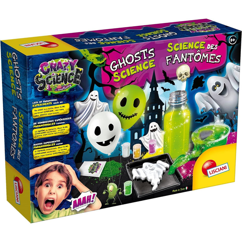 Pack Crazy Science – La Ciencia de los Fantasmas + El Laboratorio de la Caca | Juegos Científicos Educativos y Divertidos para Niños | Jugueterías El Rey Mago