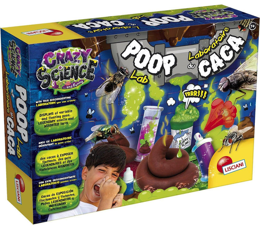 Pack Crazy Science – La Ciencia de los Fantasmas + El Laboratorio de la Caca | Juegos Científicos Educativos y Divertidos para Niños | Jugueterías El Rey Mago
