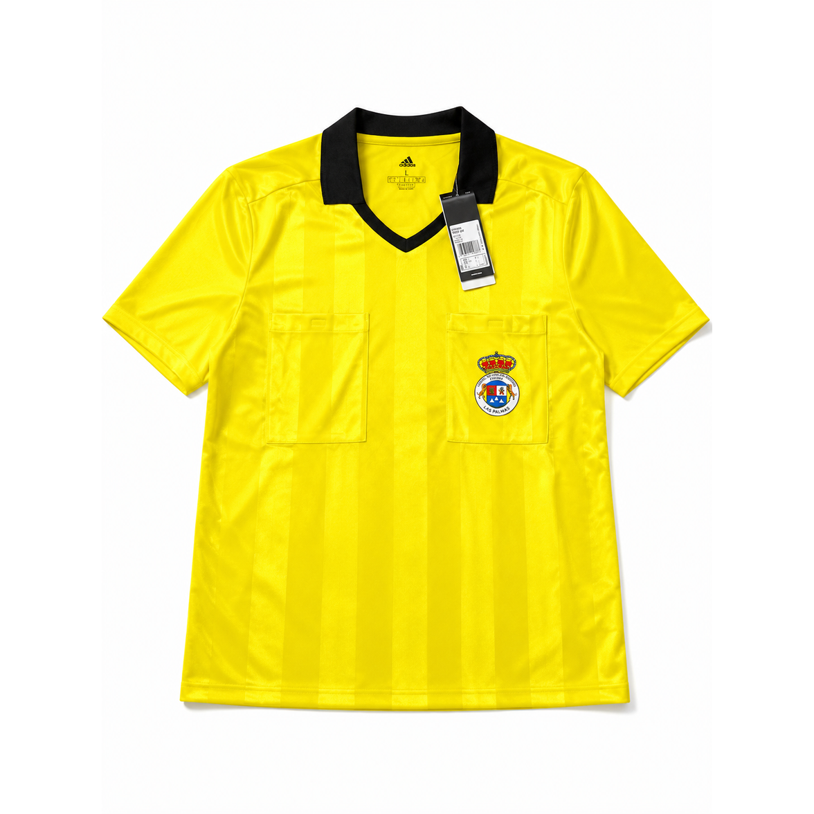 Camiseta oficial amarilla de arbitro Adidas talla L