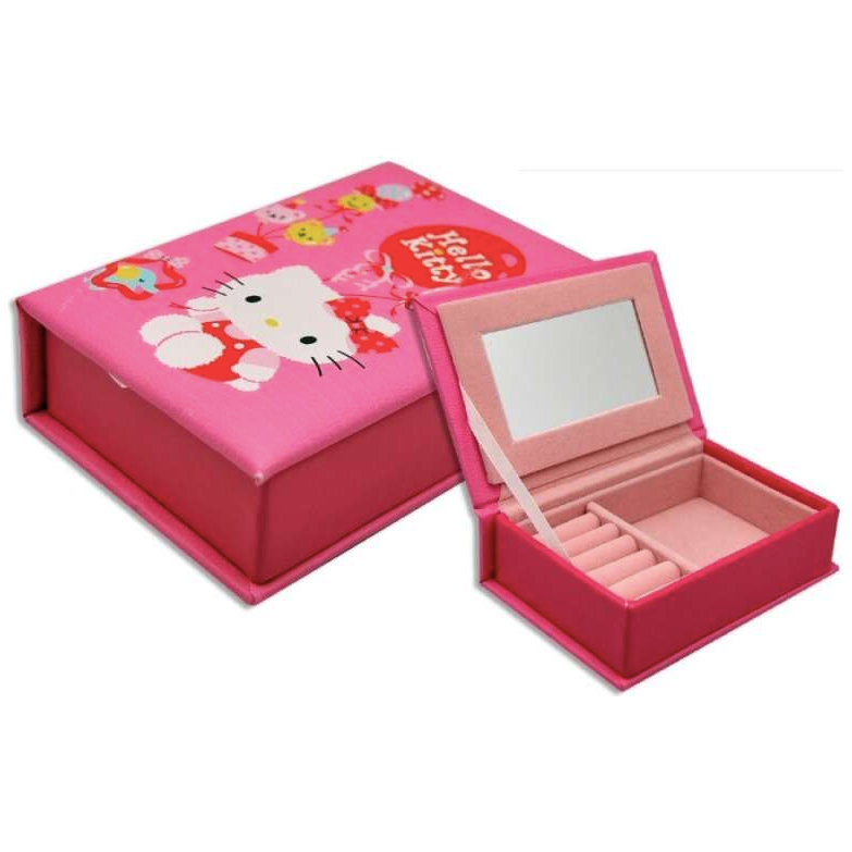 Joyero de Hello Kitty con espejo