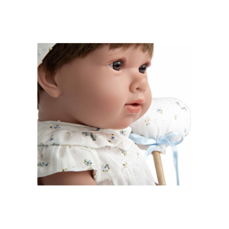 Muñeca Arias Salma Azul 42cm Con Varita Corazon