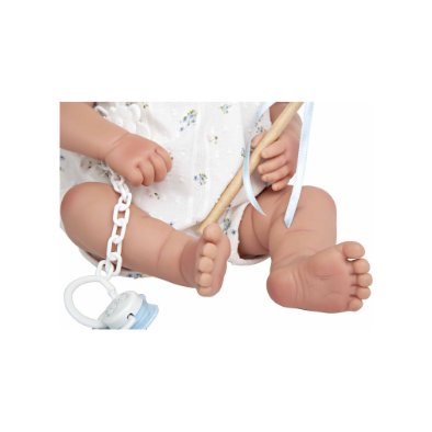 Muñeca Arias Salma Azul 42cm Con Varita Corazon