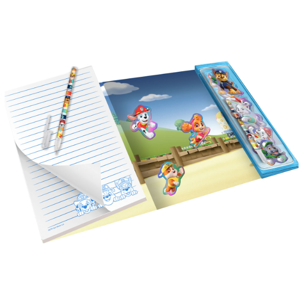 Set de escritura Patrulla Canina con Imanes