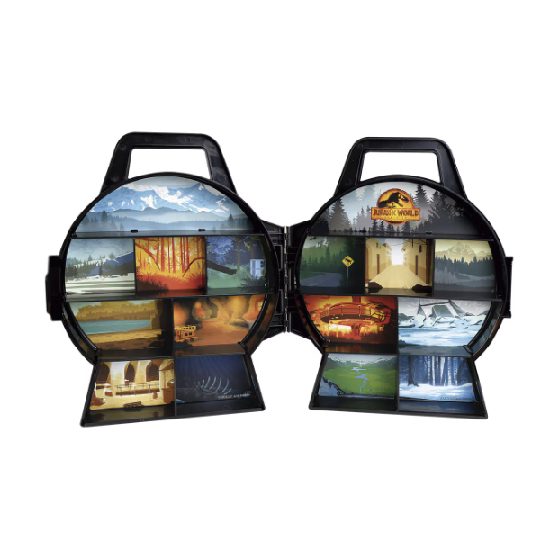 Maletin de Coleccionista con 3 Huevos Sorpresas Jurassic World.🦖