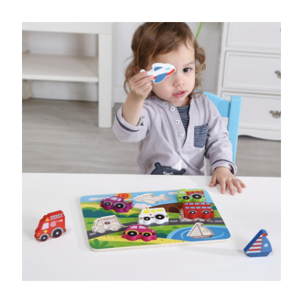 Puzzle de Transporte de madera