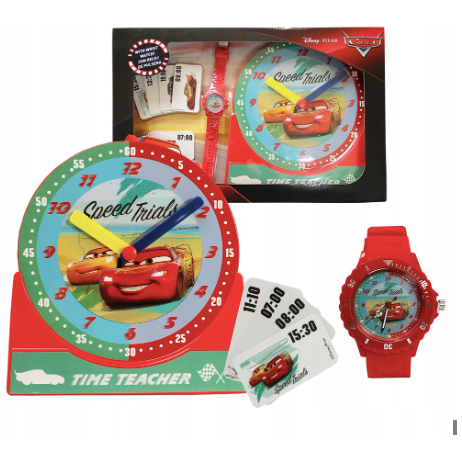 Reloj Cars Disney - Aprende La Hora