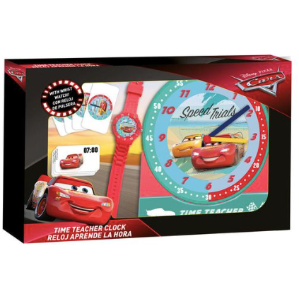 Reloj Cars Disney - Aprende La Hora
