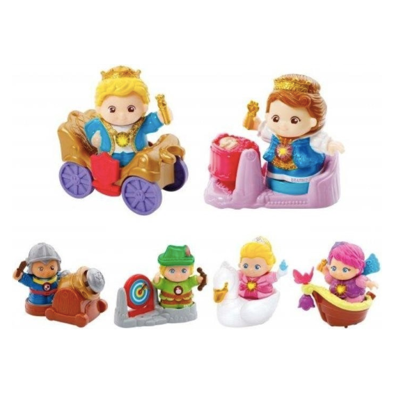 VTech Tut Tut Amigos – Pack 2x1 Figuras Surtidas | Muñecos Interactivos con Voz, Música y Sonidos | Juguete Educativo para Niños +12 Meses