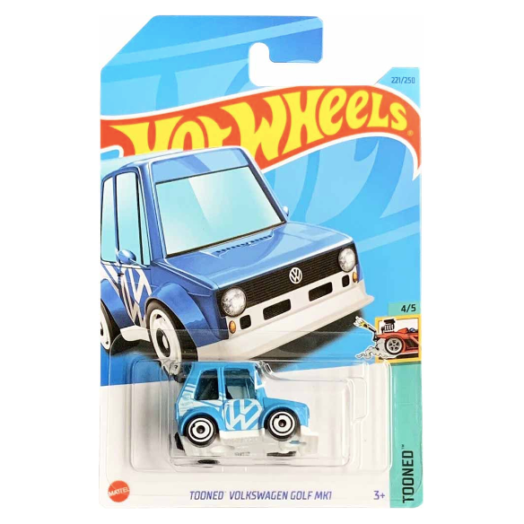 Coche Hot Wheels - Tooned Volkswagen Golf MK1