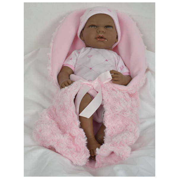Muñeca Arias Elegance – Muñeca Bebé de 40 cm con Conjunto y Accesorios | Fabricada en España