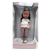 Muñeca Arias Elegance Carlota con Pantalón Rosa – Muñeca Articulada Tipo Nancy de 38 cm | Fabricada en España