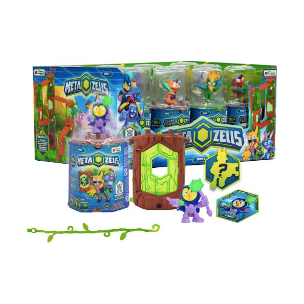 Pack Figuras Metazells Serie 1 – Surtido de Figuras de Acción Coleccionables | Juguetes de Batalla para Niños y Fans