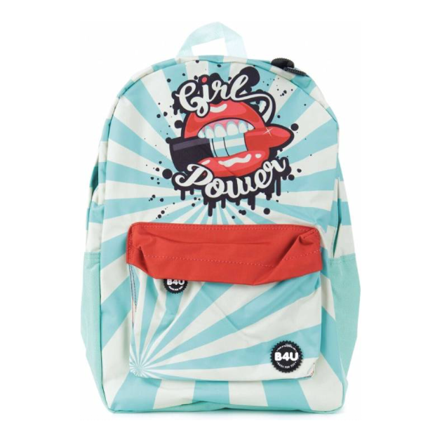 Mochila Mediana con Bolsillo B4U Lips