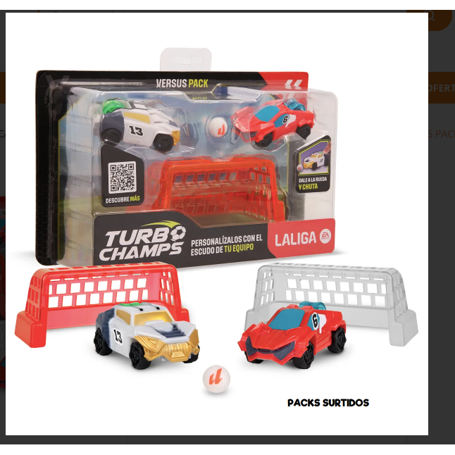 Turbo Champs LaLiga Versus Pack Soccer – Pack de Juego de Fútbol