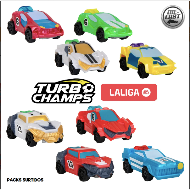 Turbo Champs LaLiga Versus Pack Soccer – Pack de Juego de Fútbol