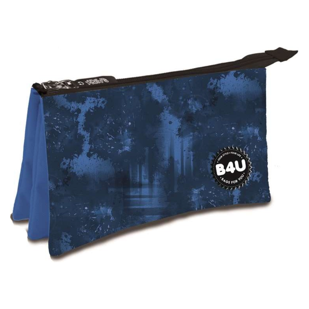 Portatodo Triple B4U Denim 21Cm Material Escolar