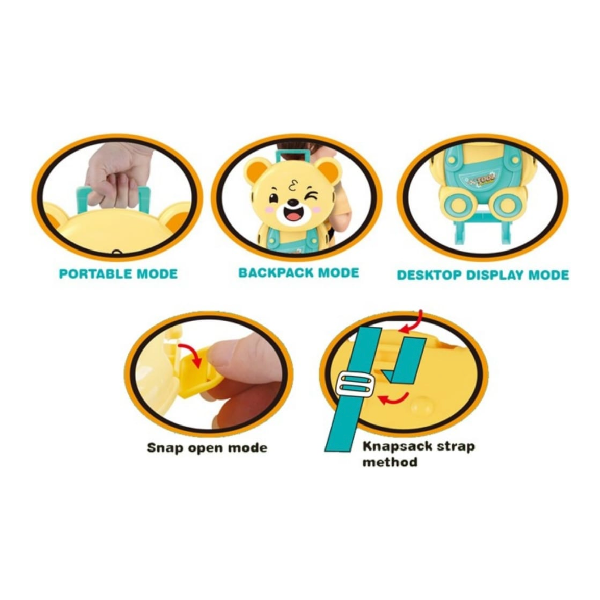 Maletin Forma osito Herramientas