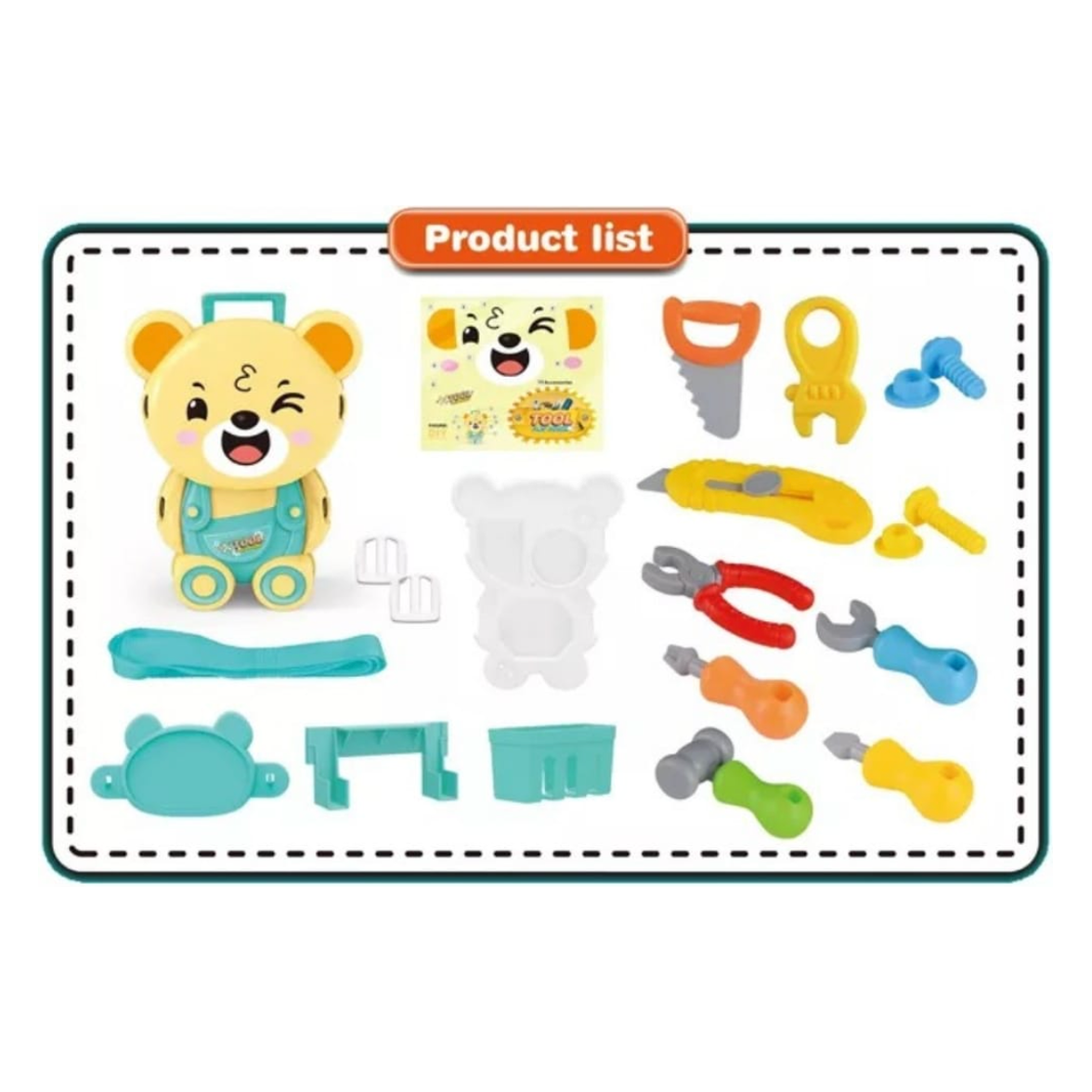 Maletin Forma osito Herramientas