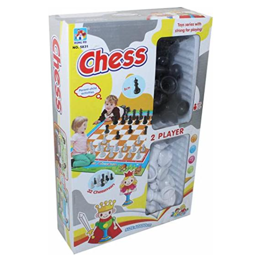 Pequeño ajedrez tridimensional para niños