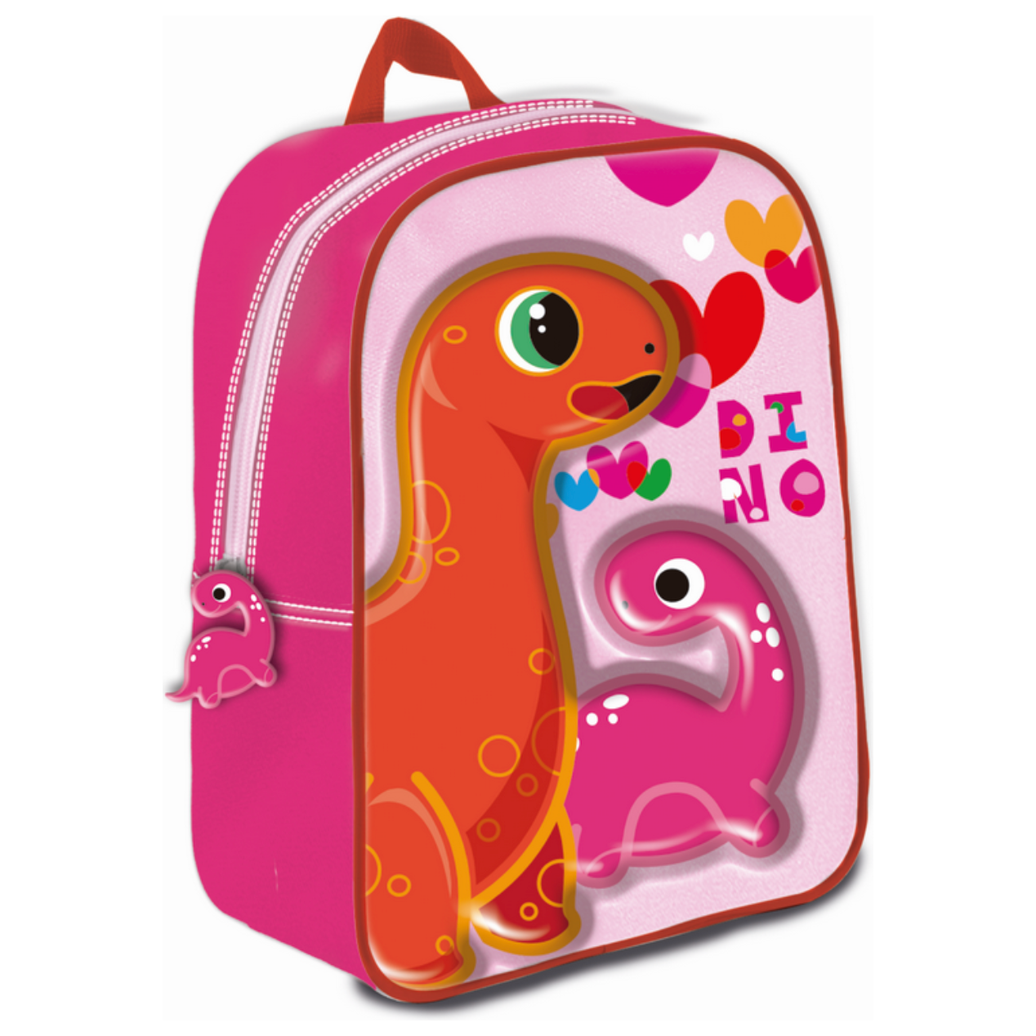 Mochila Mediana 3D Dino B4U 30cm